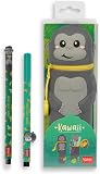 LEGAMI - Set 1 Stylo Effaçable + 1 Kawaii + 1 Lovely Pen - Gorille - 7
