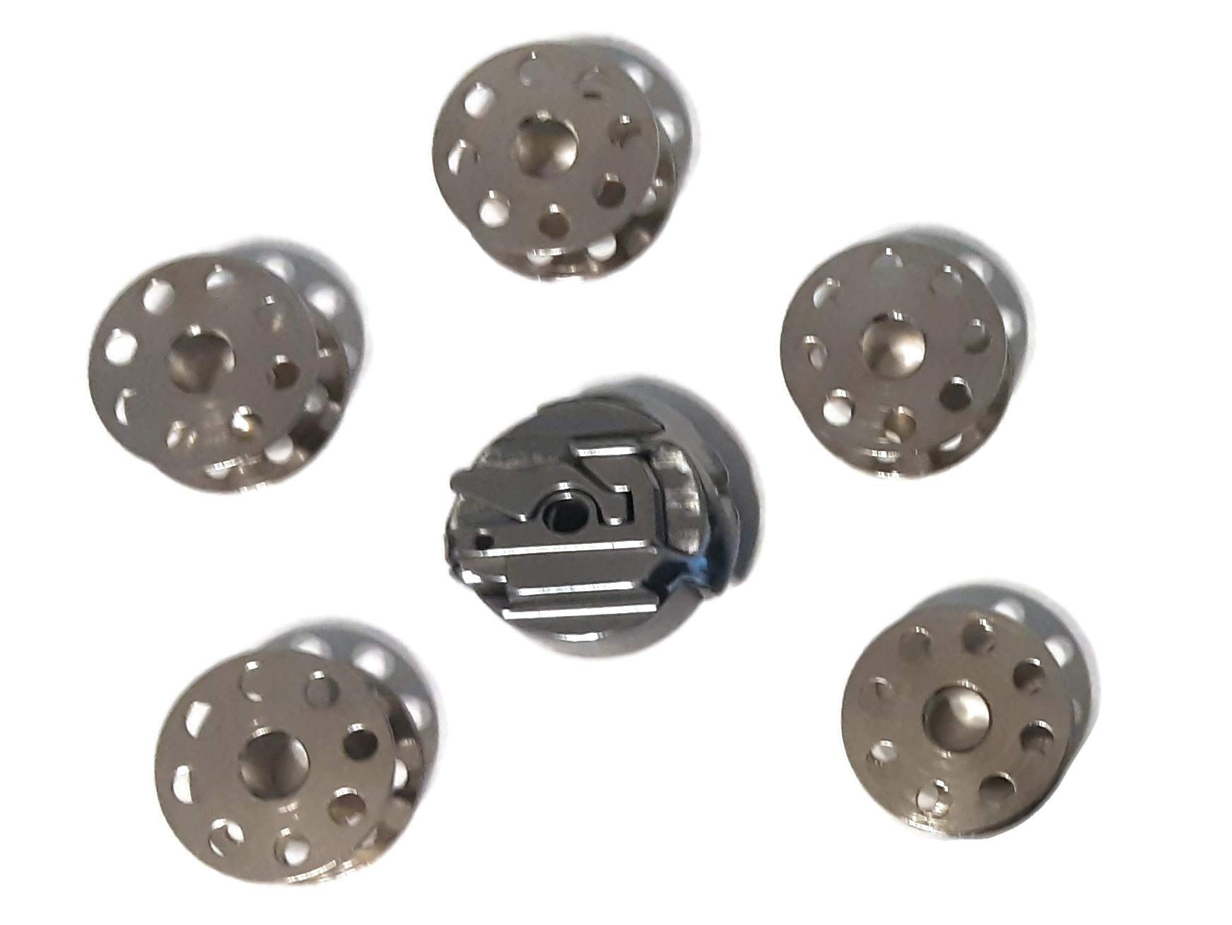 1 SINGER Bobbin Case +5 Featherweight Sewing Machine bobbin 221 222 301 # 45751