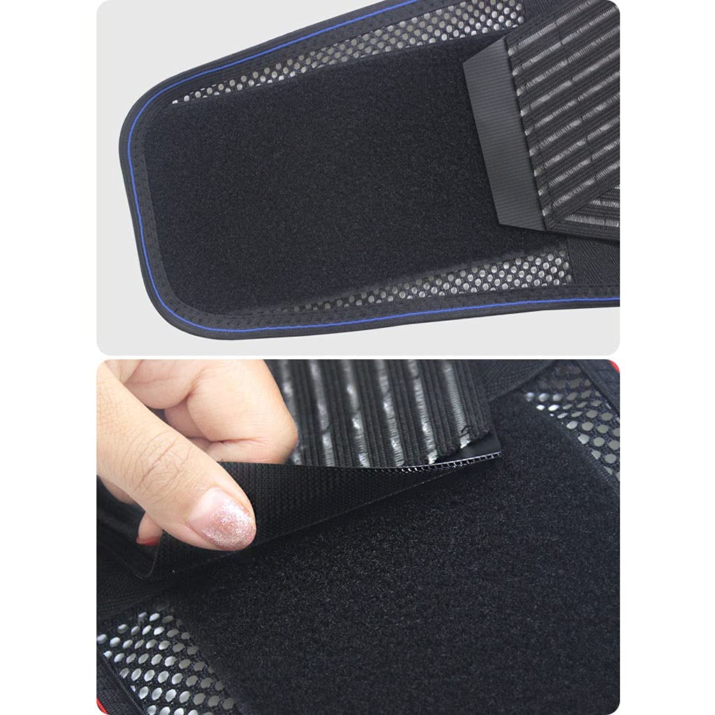 Cinturón de soporte para la espalda Alivio del dolor de espalda Soporte lumbar para la espalda para hombres Mujeres Trabajo de levantamiento pesado Correas traseras ajustables dobles para el cin
