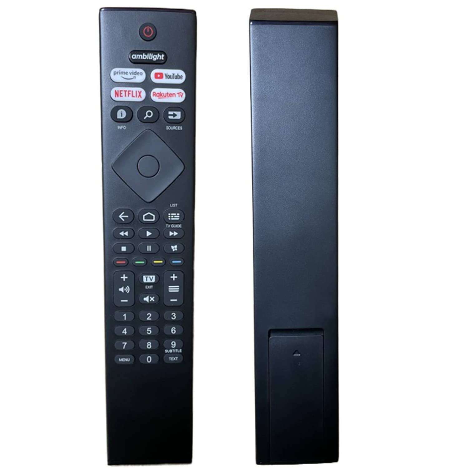 Télécommande Universelle Pour Philips 55PUS8106, 55PUS8106/12, 55PUS8204 – Neuf