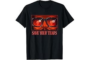 Your Vintage Gift Save Music Retro Tears Style T-Shirt