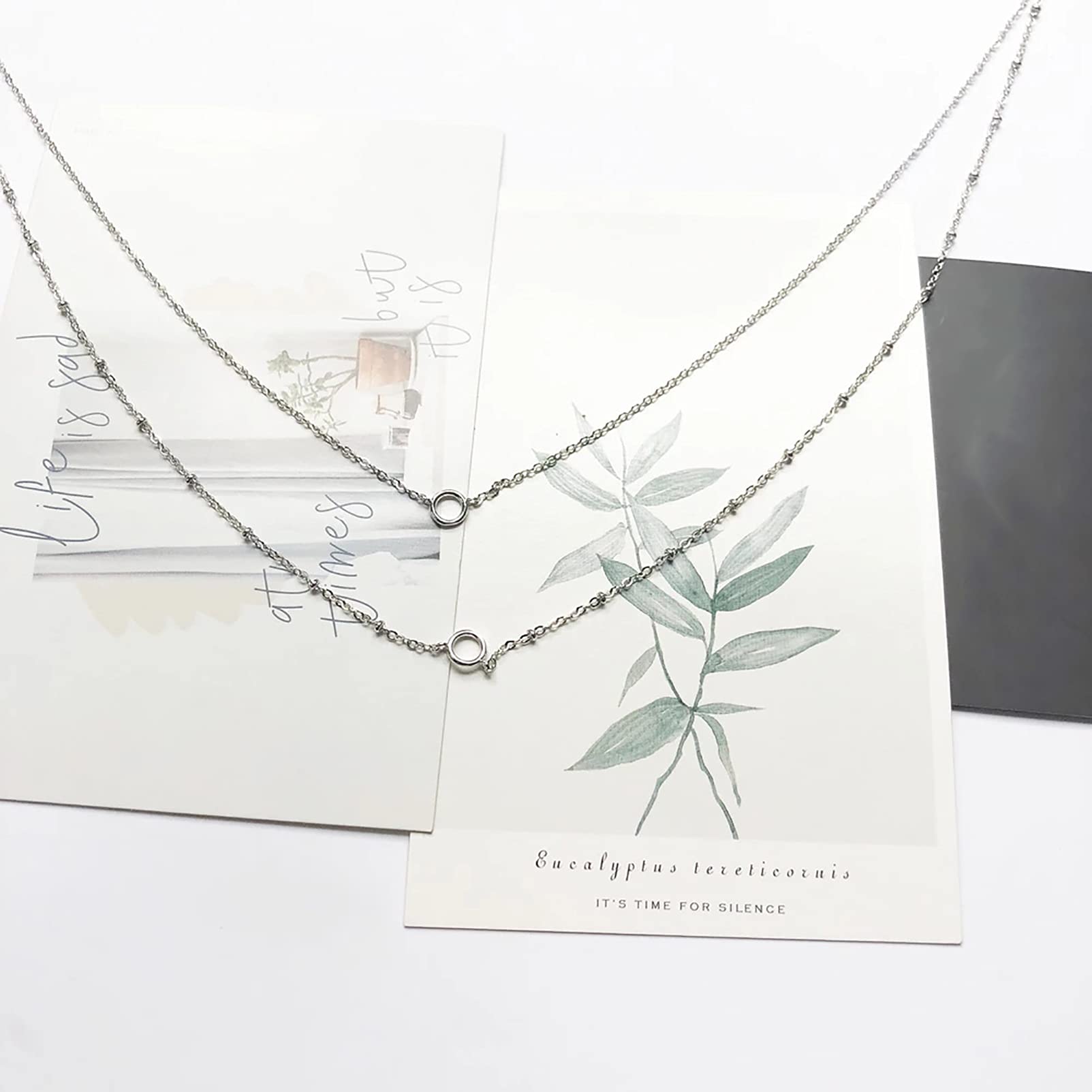 925 Sterling Silver Serpente Collana Pendente con 45Cm Catena Bijoux Regalo Trendy per Le Donne Ragazze, ZQQZEZ