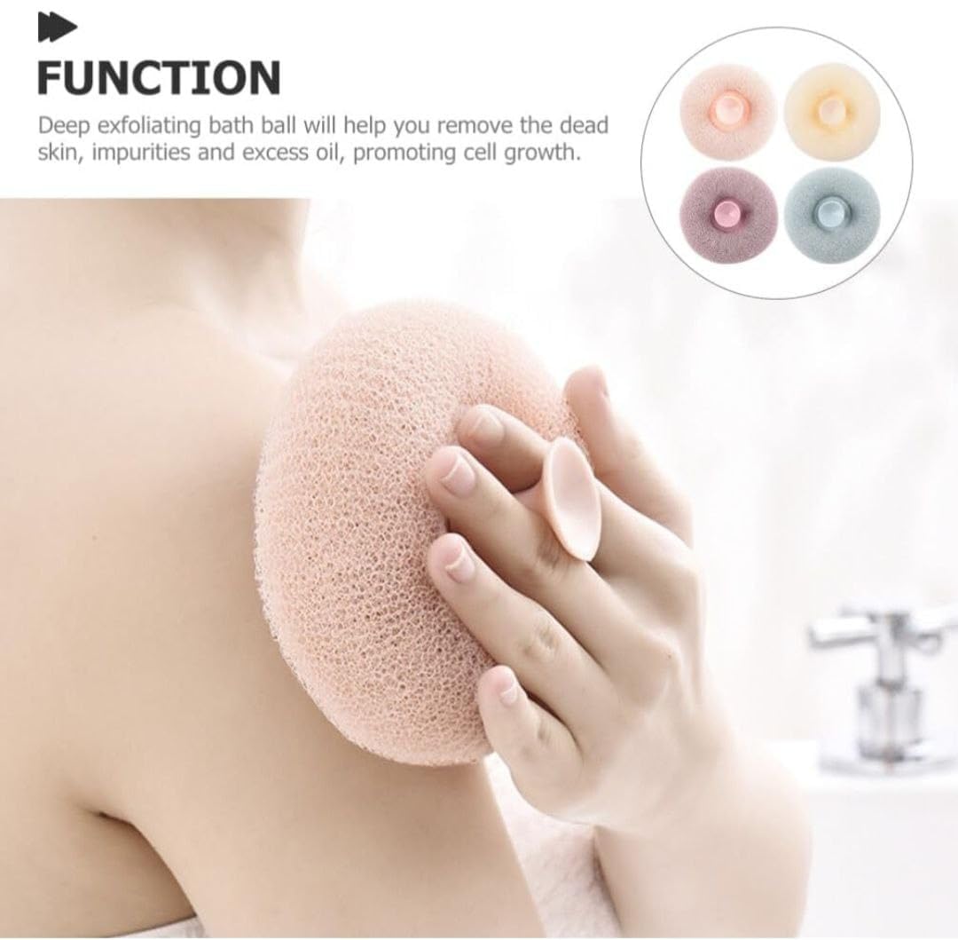 Aryamurti Loofah Bath Sponge Body Scrubber Mesh for Men Women 1