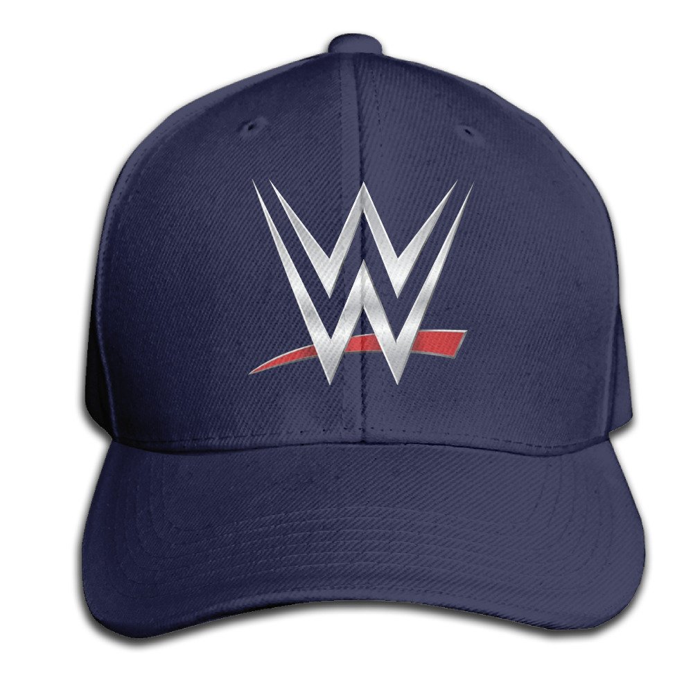 WWE Championship Adjustable Navy Baseball Cap Hats Apparel