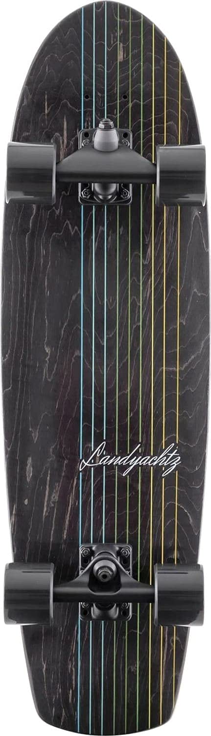 Butter Black Lines Longboard Complete