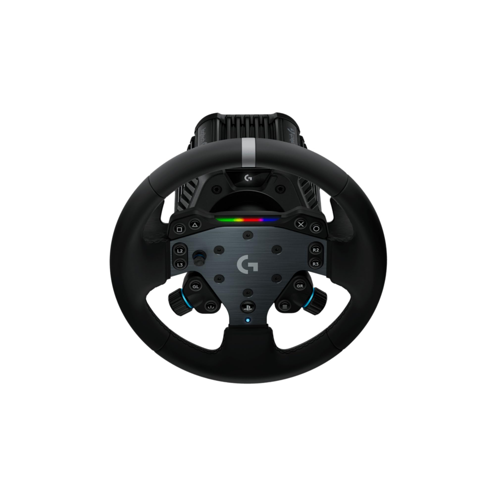 Logitech G RS50 System, 3-szt zestaw do symulatorów wyścigów | PS5/PS4/PC, Brytyjska wtyczka zasilania - Czarny