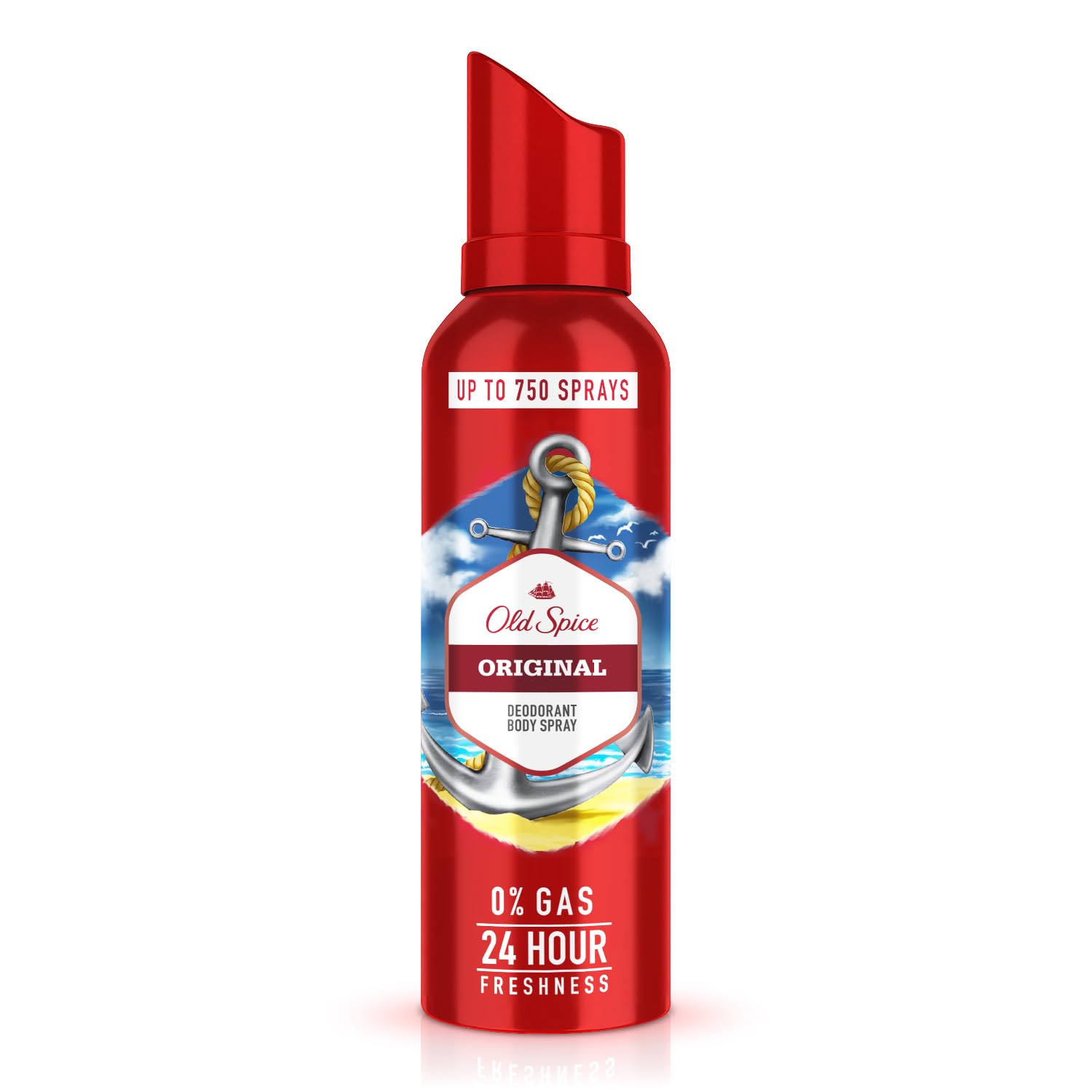 Old Spice Original No Gas 24 hour Long Lasting Freshness Deodorant Perfume Body Spray For Men, 100ml-image-17