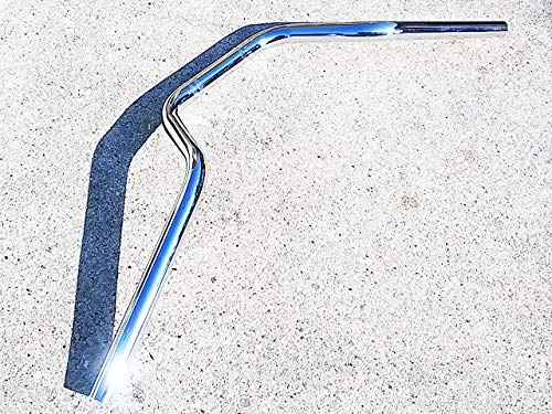 Amazon | バイク 日本製 メッキ仕上げ ハンドルバー 84ハン② 22.2mm