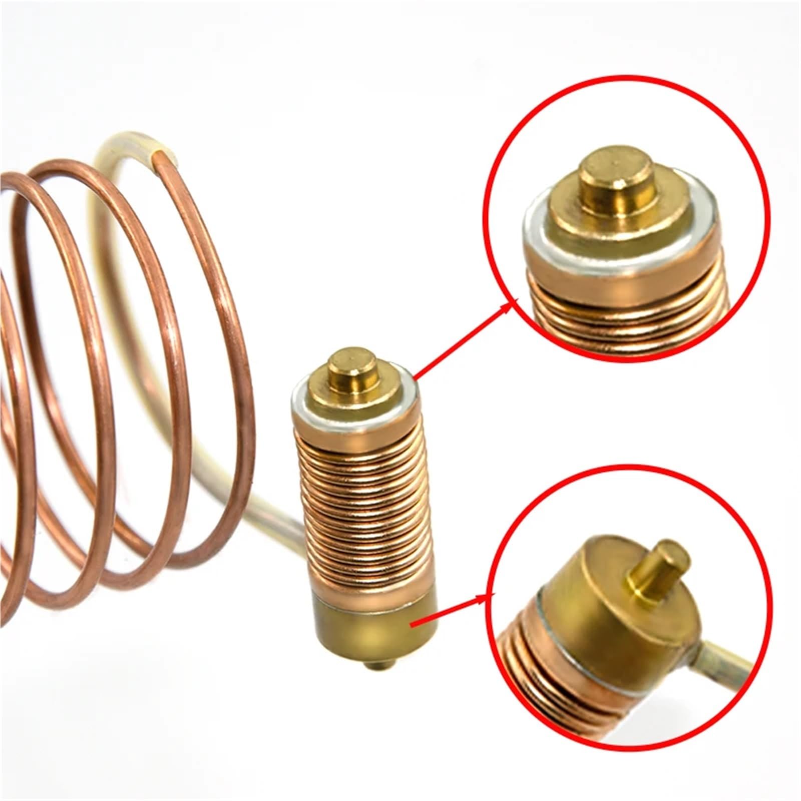 (Jednoczęściowy) Termostat gazowy rurka kapilarna Zakres temperatur 13-38℃ do podgrzewacza wody z zaworem gazowym