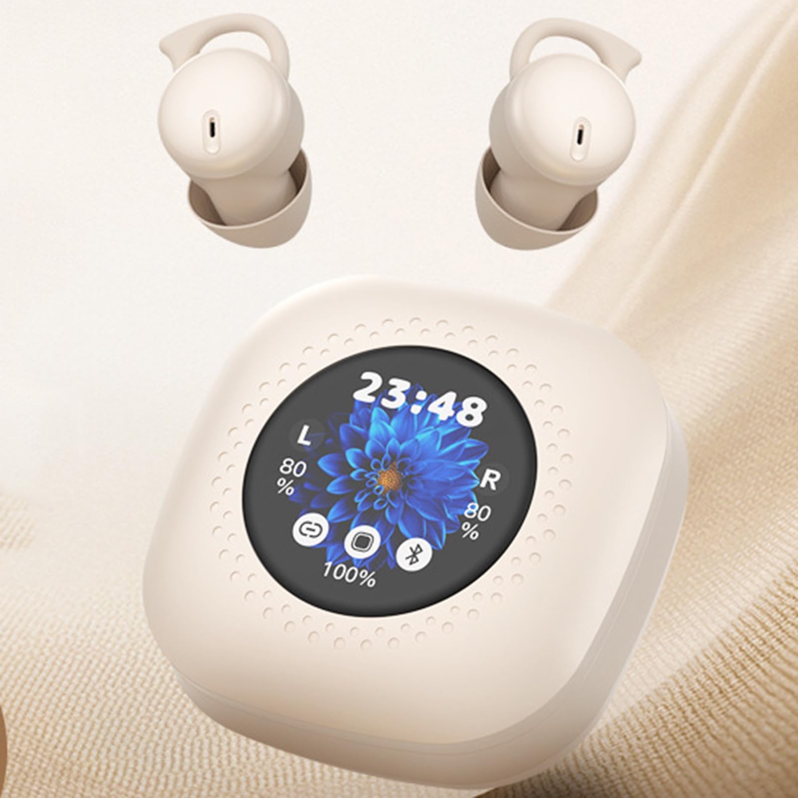 Headphones Sleep Earbuds Invisible Wireless Bluetooth Ear Bud for Sleeping Noise Cancelling Mini Earphones Discreet in-Ear Tiny Earphones