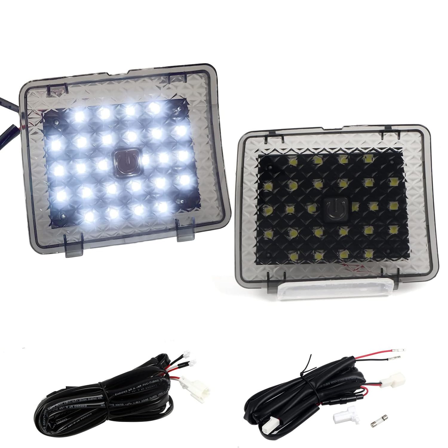 L2R for Toyota RAV4 (2022-2025) Rear Trunk Cargo Celling White LED Light Tailgate Replacement Hatch Door Lamp Kit Car Accessories 1 Set