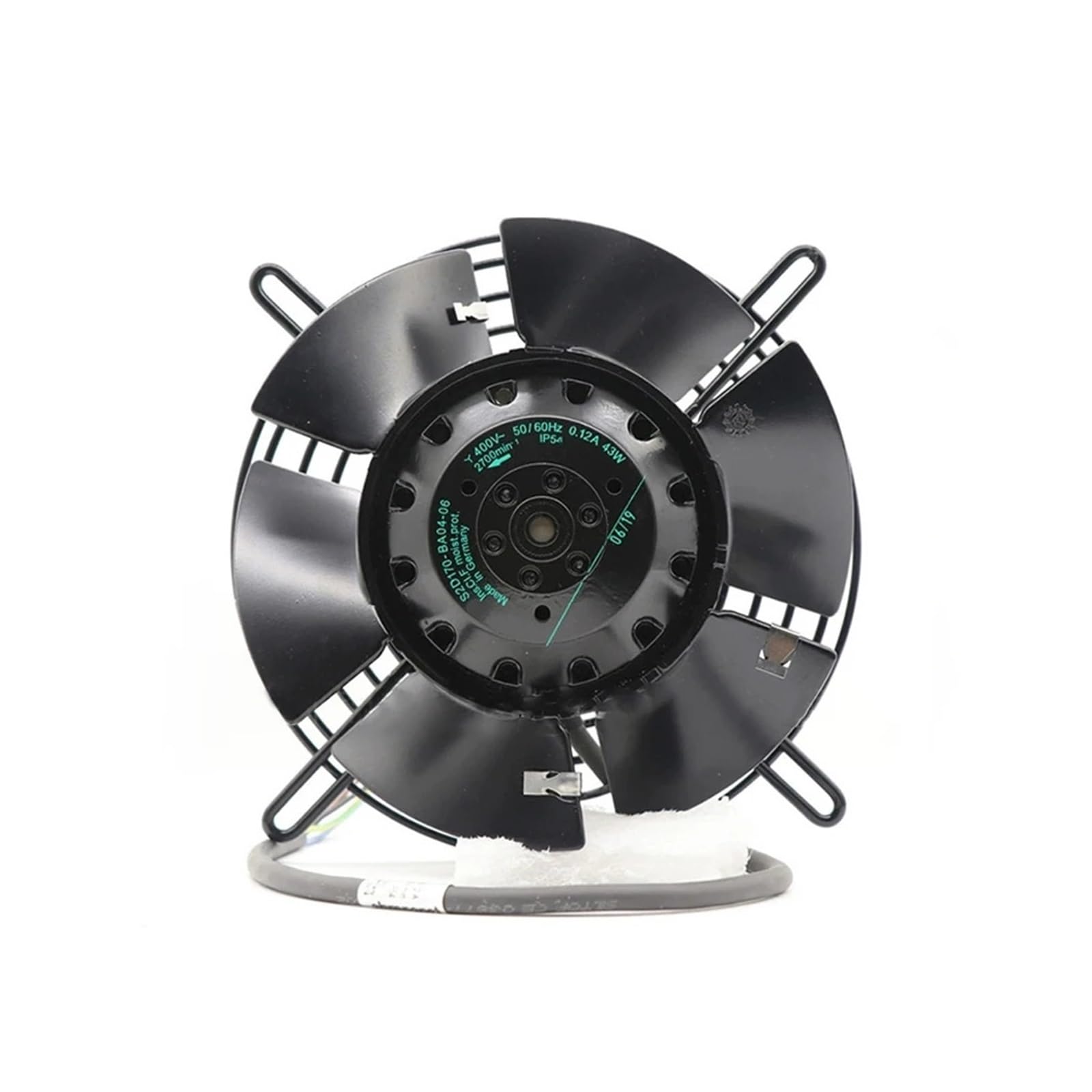 BRODEFUP External Rotor Cooling Industrial control radiator 45/43W 230/400VAC S2D170-BA04-06 fan
