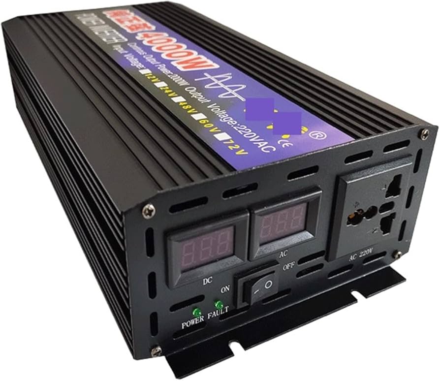 JIGUUN3000/6000DC12vからACへの電力インバーター