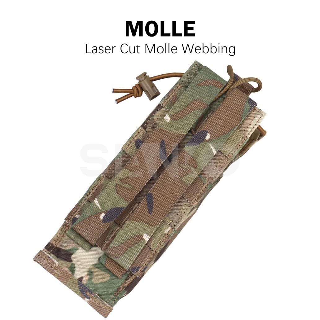 Pochette Tactique MOLLE Pour Talkie-walkie PRC148/152/MPU5