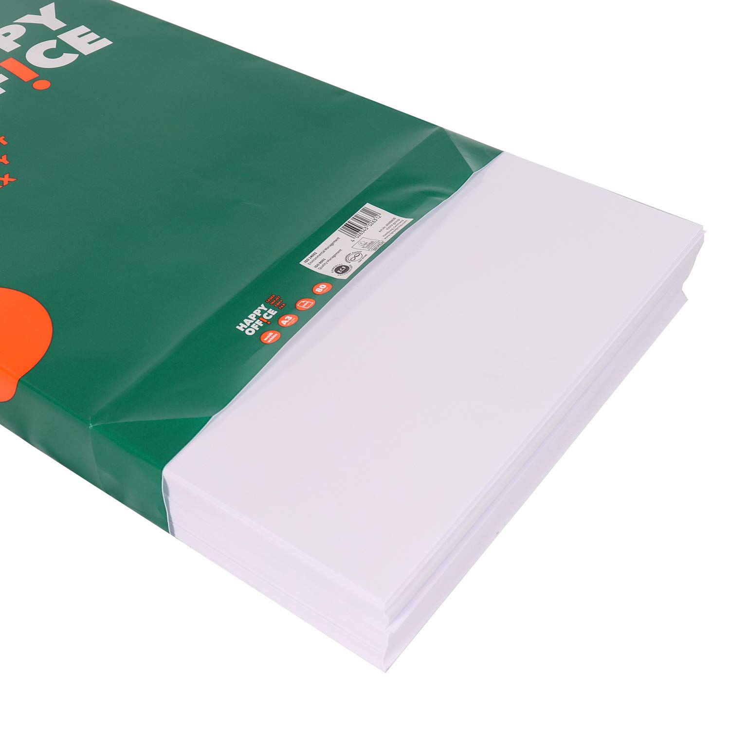 Druckerpapier DIN A3, 80 g/m², 2500 Blatt, Weiß - Kopierpapier, Papier Fax Laserpapier Universalpapier für alle Drucker, Fotokopierpapier Seiten