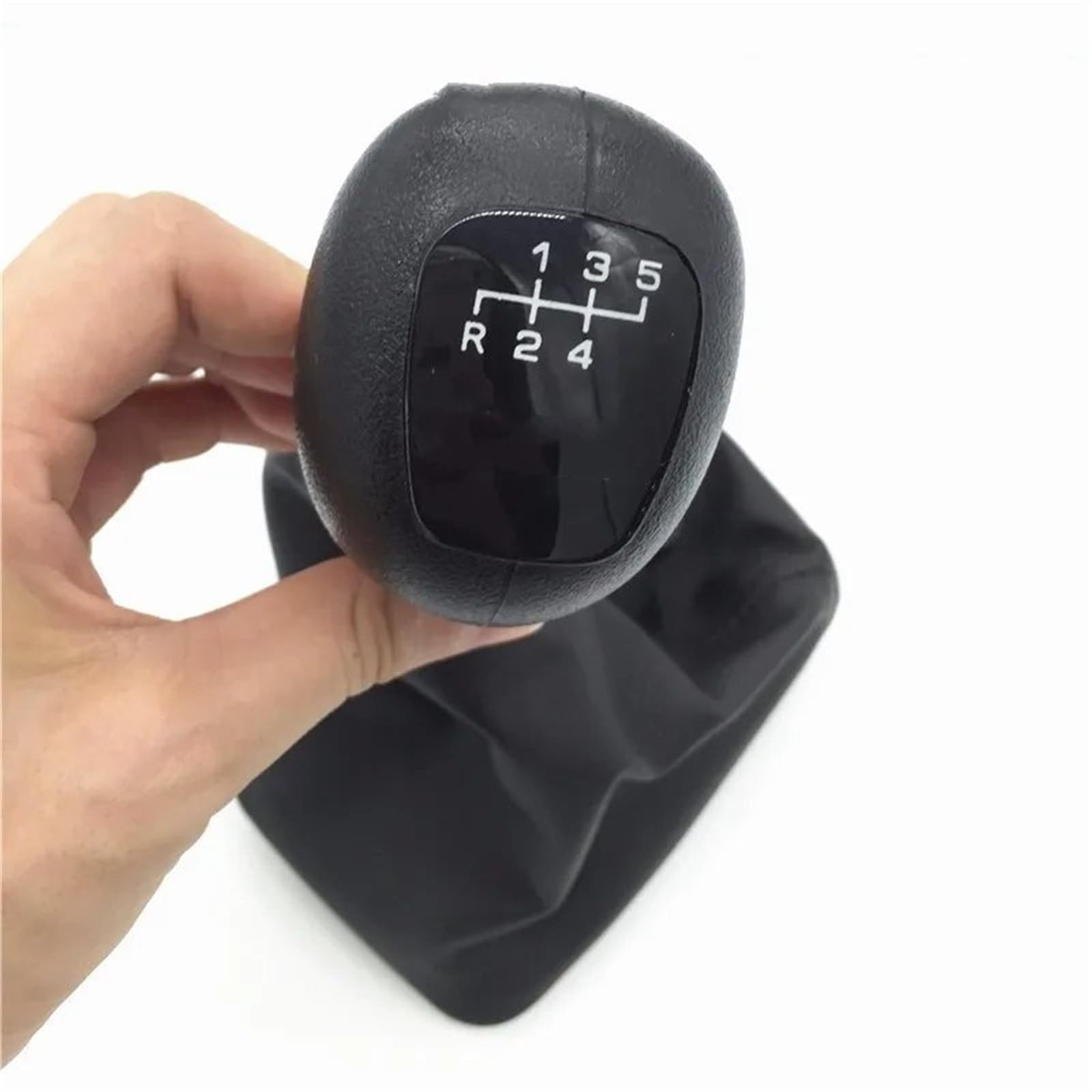 HSUKIHO Car Shift Knob Cover for Benz W202 for C Class S202 W208 C208 for CLK W210 E 5/6 Speed Car Gear Shift Knob Lever Shifter Gaiter Boot Cover Case(B0007)