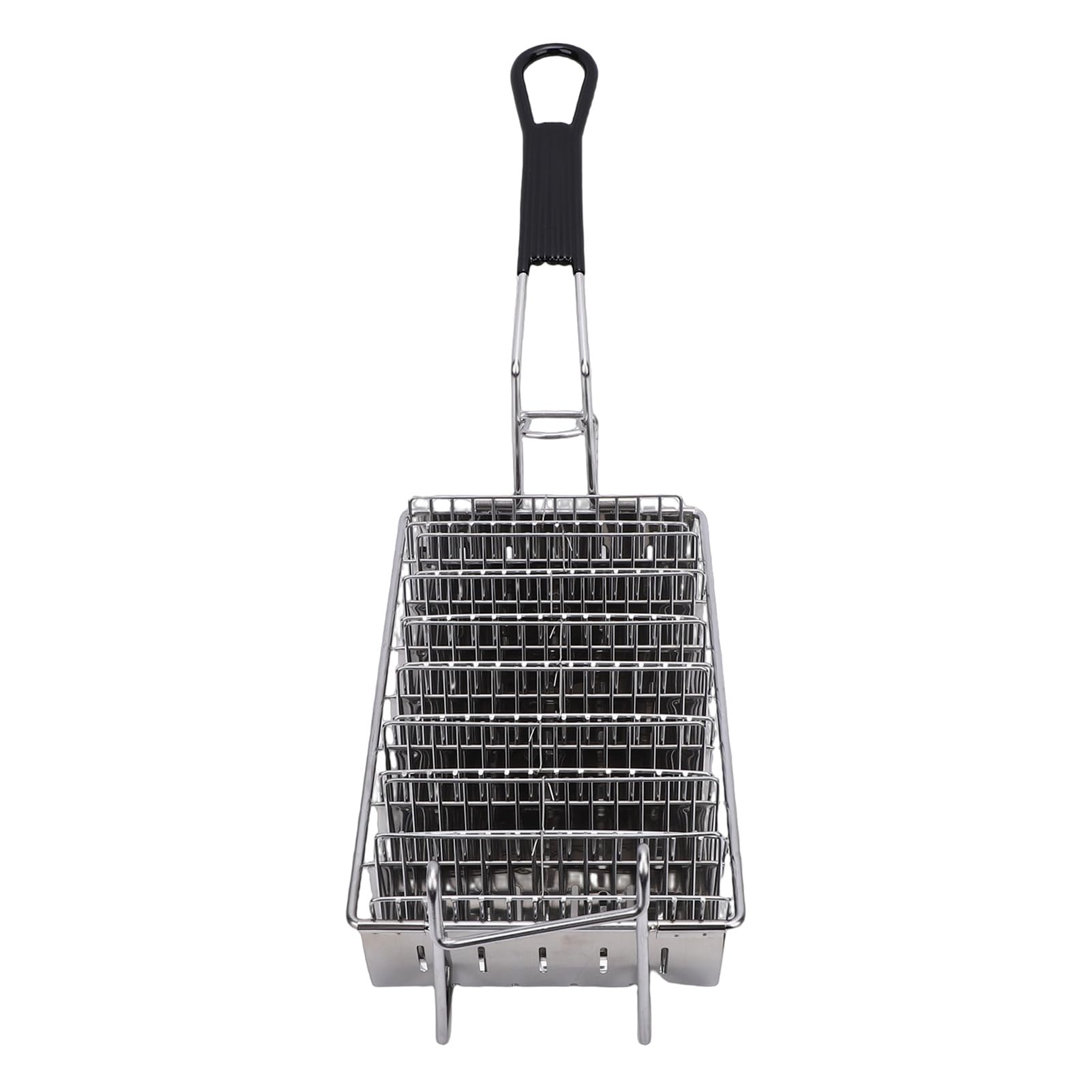 Cesta para Freidora de Tacos Resistente | Molde en Forma de V de 8 Conchas para Freír