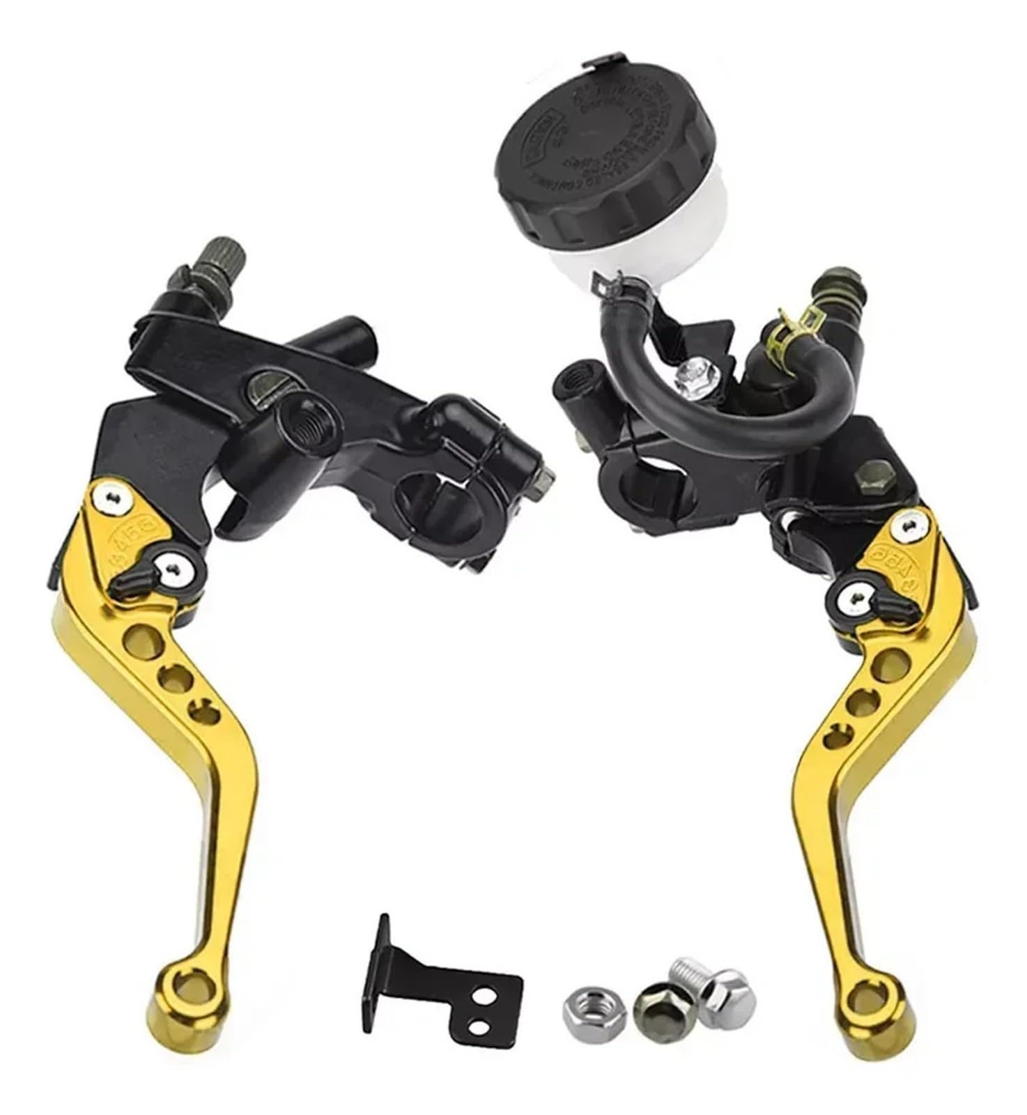 Haysxvr C Universal Motorcycle Lutch Brake Master Ylinder Reservoir Fit For Yamaha Kawasaki Forward Brake Pump(C)