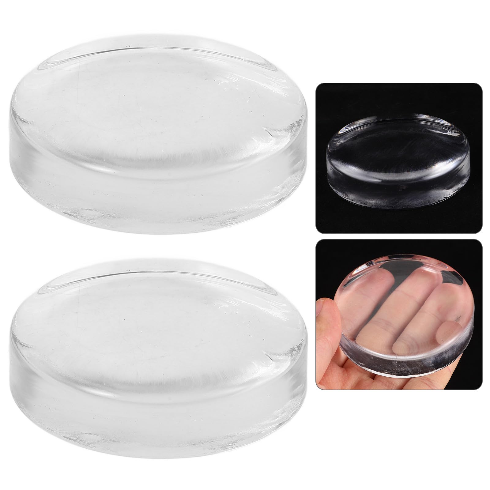 Gärgewichte und Einmachglas Anwendung aus Glas 2 Stück zum Gewicht Fermentieren zur Sauerteigfermentation Leichtes Klares Fermentiergewicht für Weithalsgläser