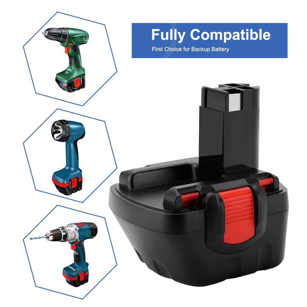 Baterija Za Bosch BAT043 / BAT045 / BAT046, 12 V, 3.0 Ah - View #9