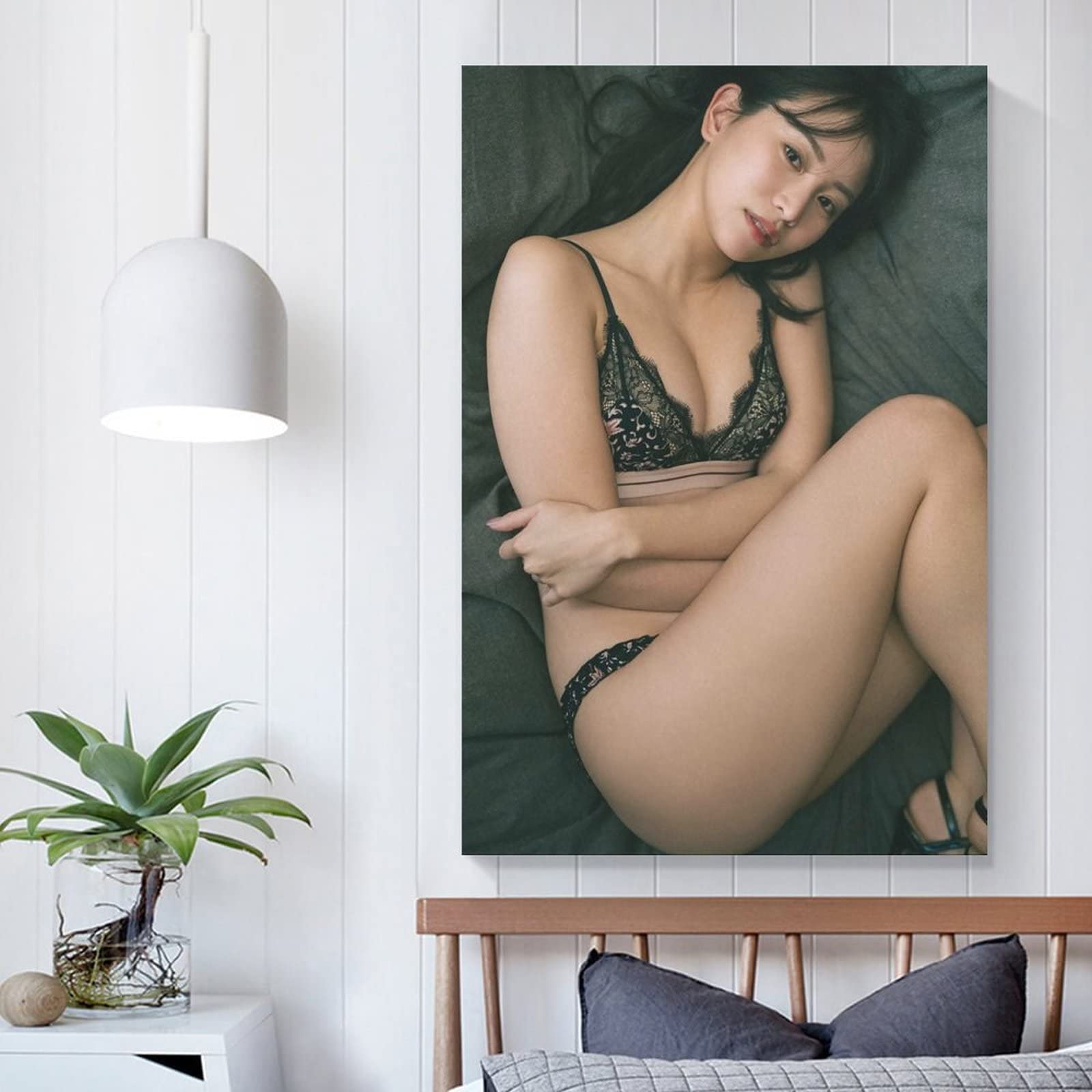 Amazon.co.jp: 永尾まりや 水着 アート写真 ビキニポスター キャンバス