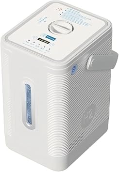Portable Hydrogen Generator, 99.99% Purity Hydrogen Inhalation Machine 225/300/450 ml/min for Home, Travel Use, PEM Technology, Dual-Output H2 Inhaler 300ml