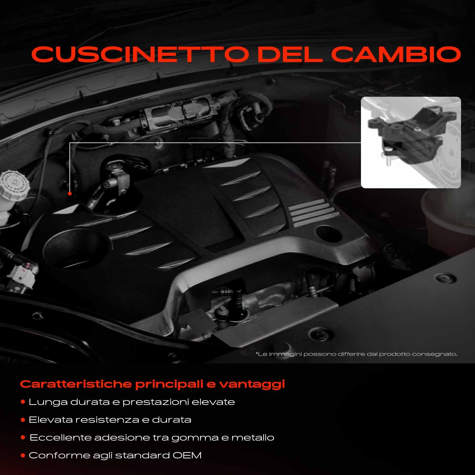 Frankberg 1x Supporto Motore + 1x Supporto del cambio manuale Compatibile con A3 8L1 1.8L Golf IV 1J1 1.9L Golf IV Variante 1J5 2.0L O.c.t.a.v.i.a I Combi 1U5 2.0L New Beetle Cabriolet 1Y7 2.0L 9101