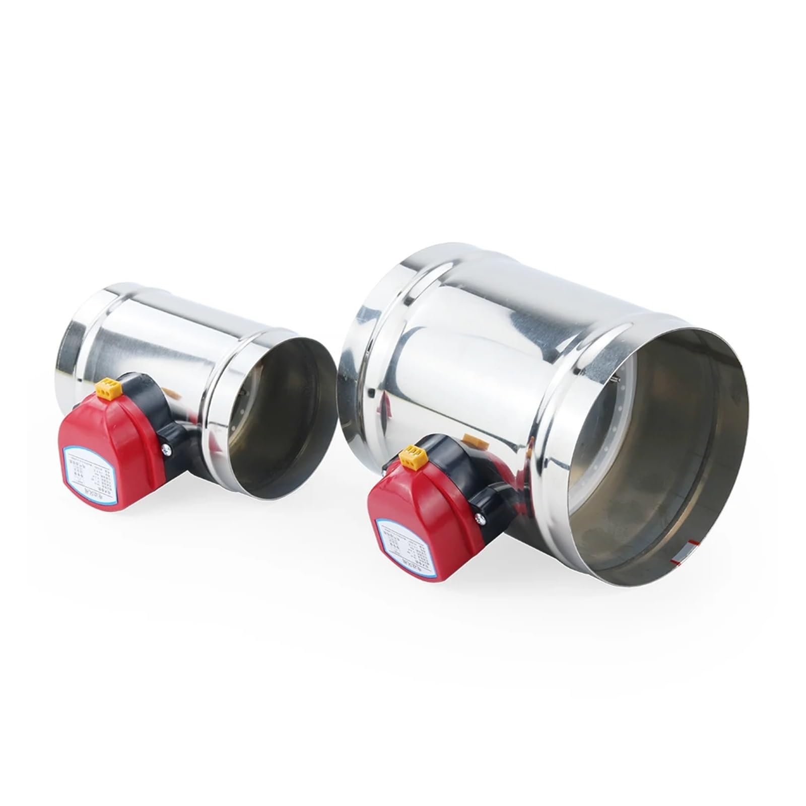 1 x 220 V 220 V ze stali nierdzewnej Zmotoryzowany elektryczny zawór odpowietrzający do rur 4" 5" 100/125 mm (125 mm)