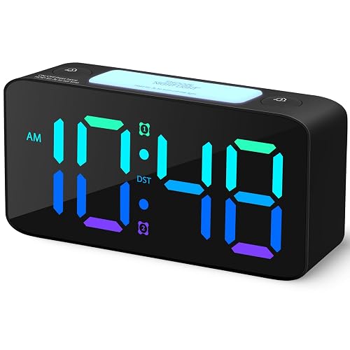 Cadmos 110dB Extra Loud Alarm Clock for Heavy Sleepers Adults,