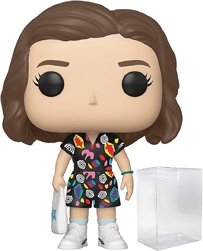 Stranger Things - Eleven in Mall Outfit Funko Pop! Figura de vinilo (con funda protectora compatible con POP Box), multicolor, 3.75 pulgadas