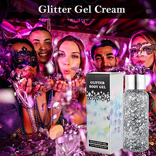 Glitter Body Gel,Viso Glitterato,Glitter