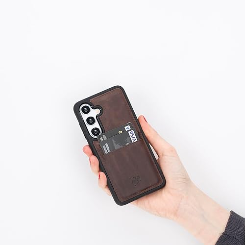 Vista 154 de Venito Capri - Funda de piel tipo cartera compatible con Samsung Galaxy Note 10 Plus (6.8 pulgadas), extra segura, con bloqueo RFID y cubierta