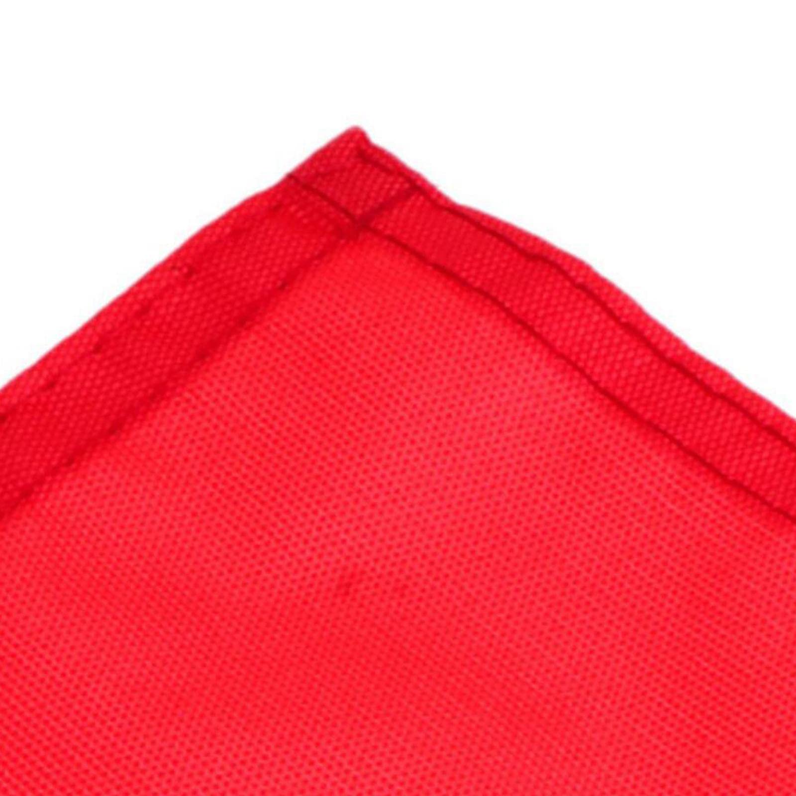Rockible Mini Drapeau de Golf Double Face 420D Nylon Double Couture Entraînement Vert