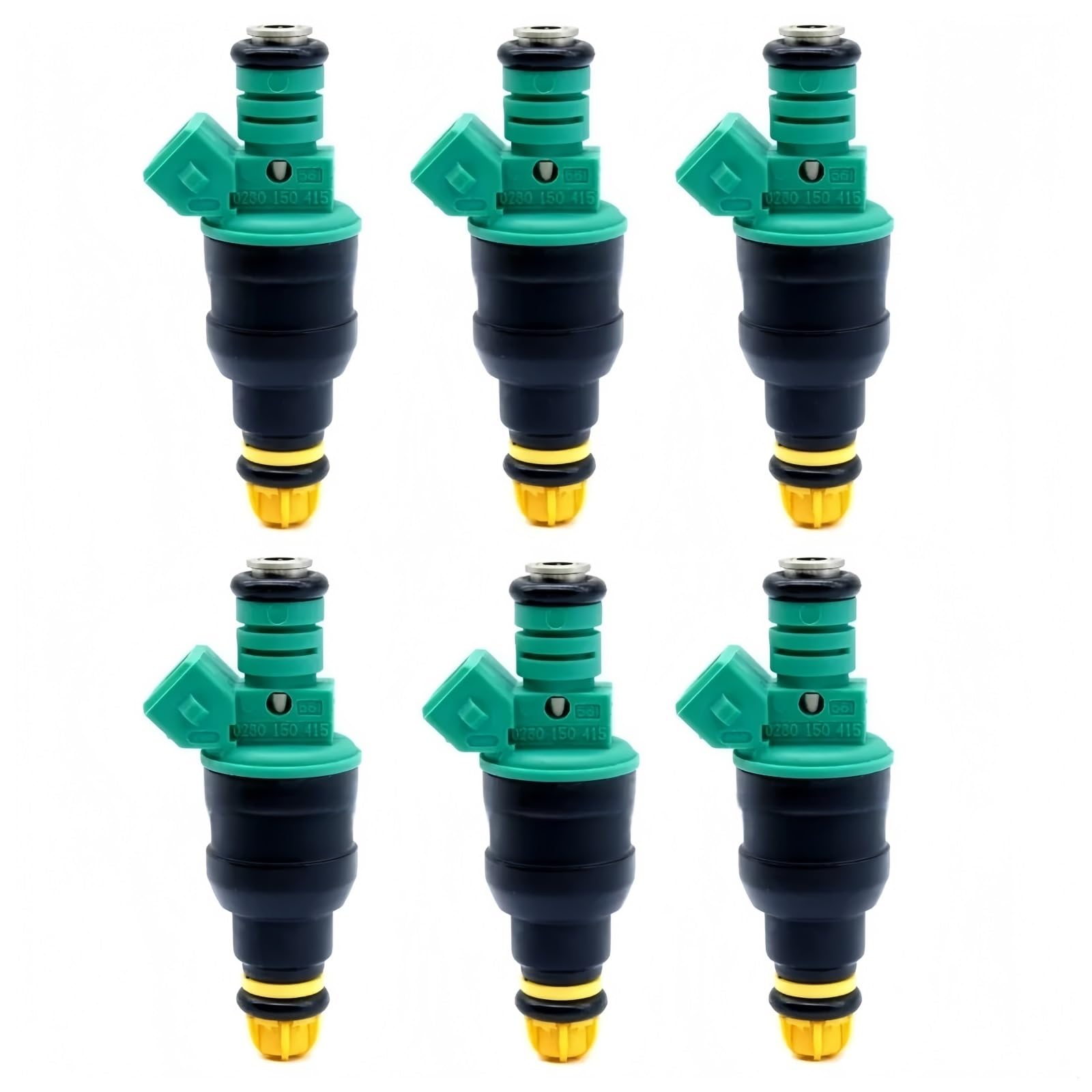 6-piece Fuel Injector Set Compatible for BMW Models