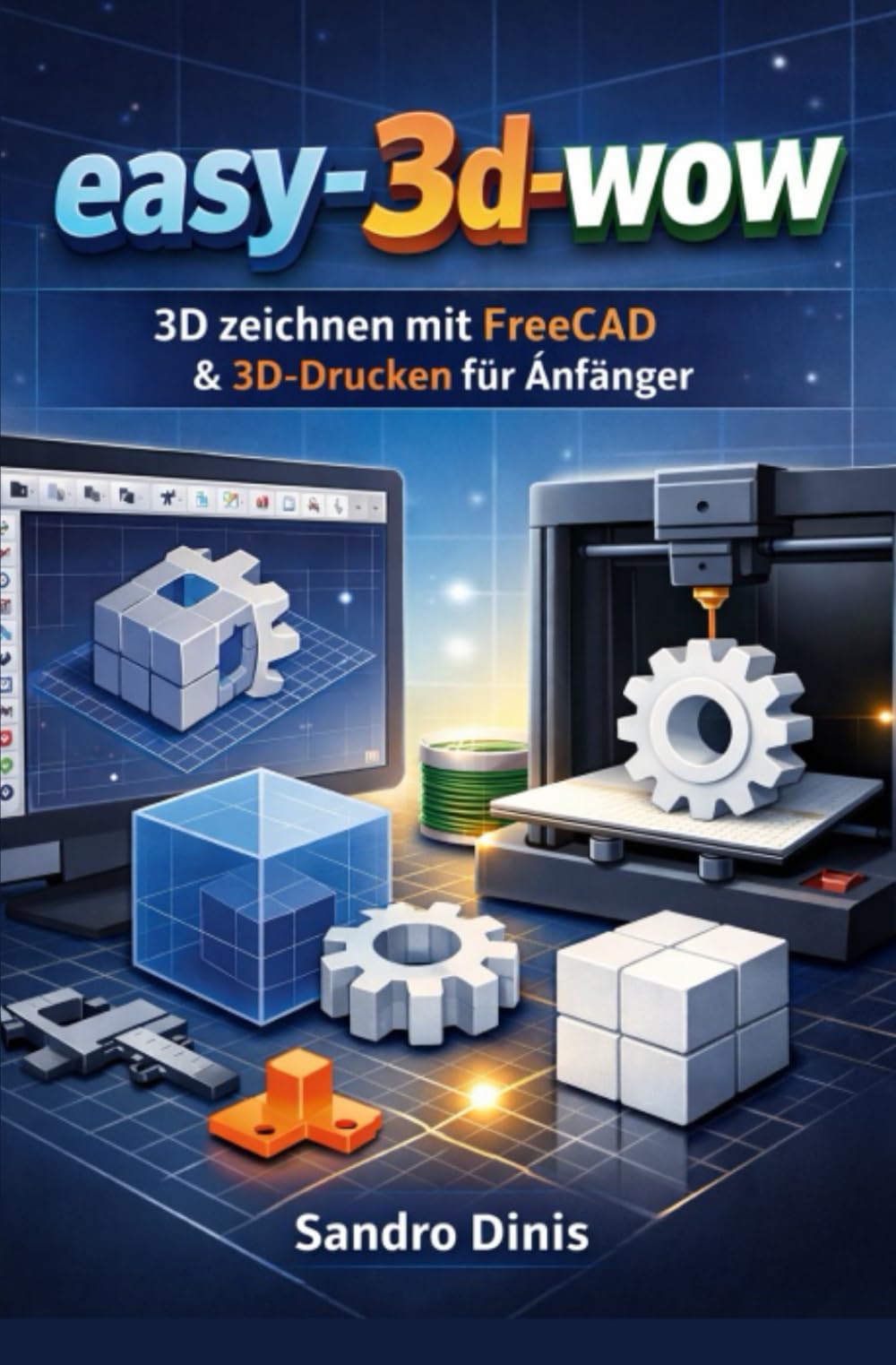 easy-3d-wow: einfache 3D Modelle erstellen und drucken für Anfänger