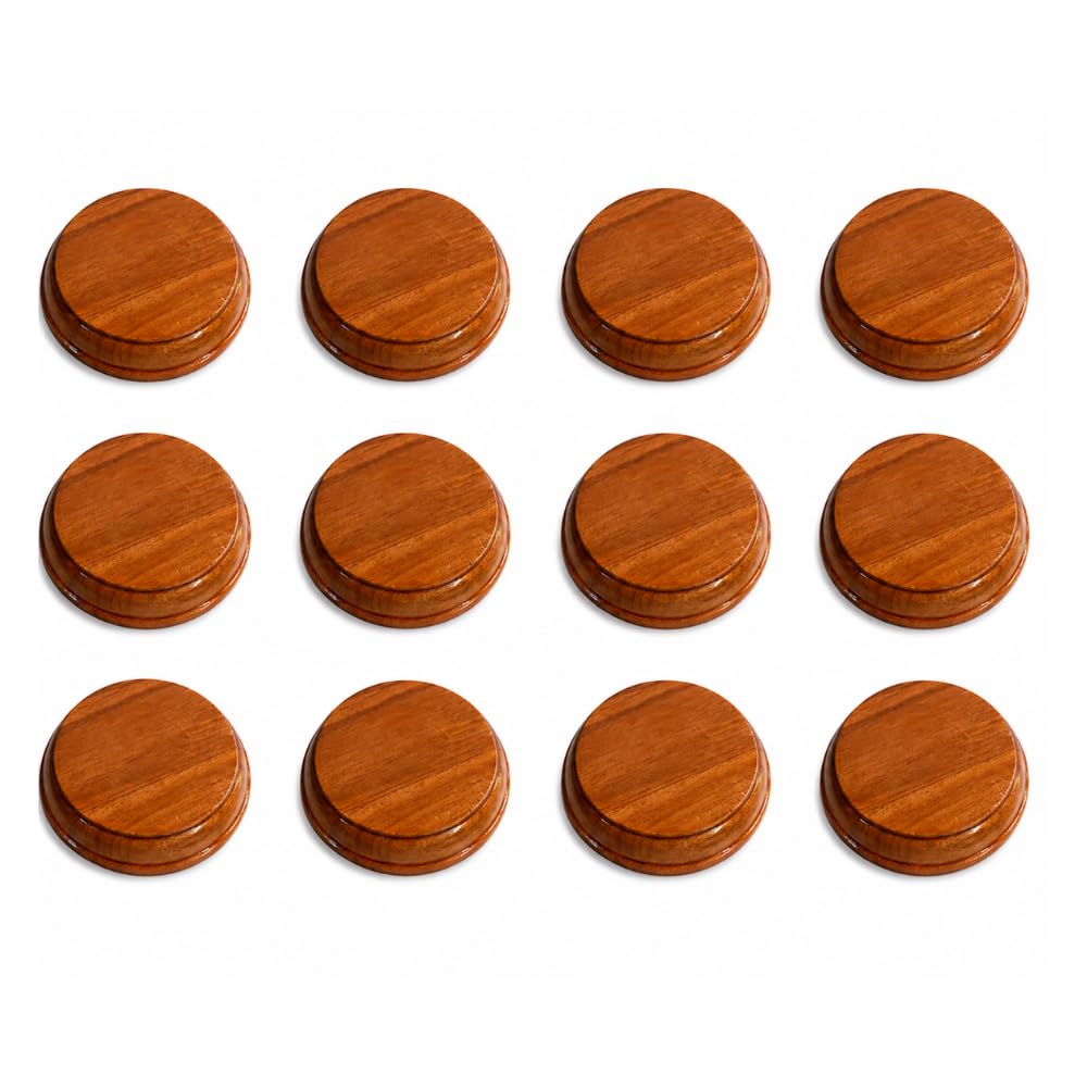 Teak Wood Round Wooden Dowels for Curtain Bracket Fixing – Heavy Duty Wall Plugs for Screw Support – Durable Natural Teak Wood Curtain Holder Support (12)-image-13