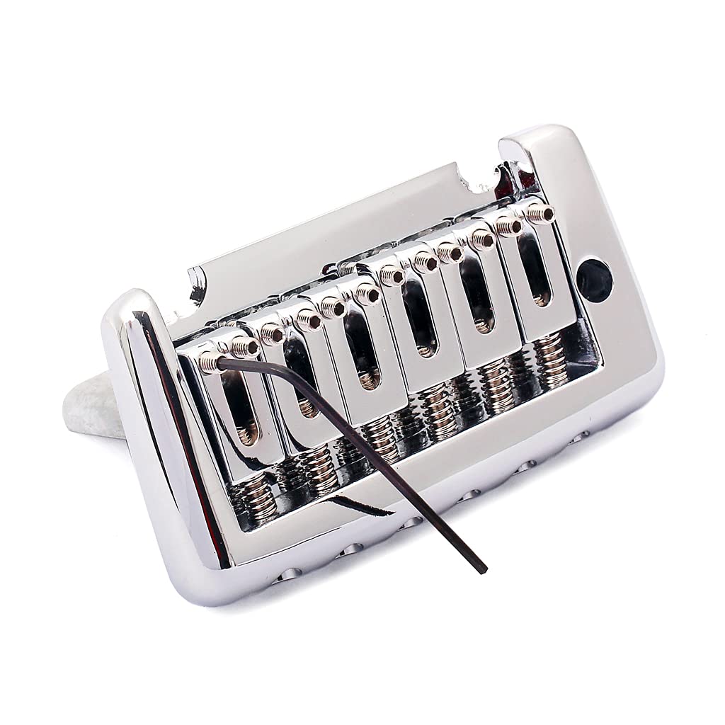 Alnicov wkładka Tremolo do gitary elektrycznej, wytrzymała, z paskiem Whammy dla 6-strunowej Stratocaster, styl Squier