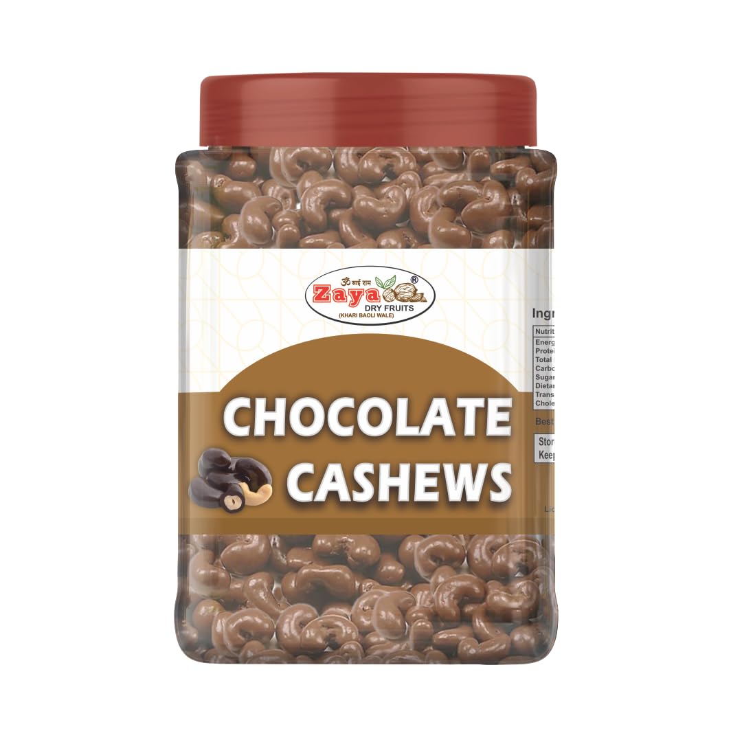Zaya Dryfruits Coated Choco Cashews | Flavoured Cashews Healthy Snack Milk Chocolate | Natural Flavour Coated Cashews Nuts (500gm) (B0D2J2ZFS4) Amazon Price History, Amazon Price Tracker