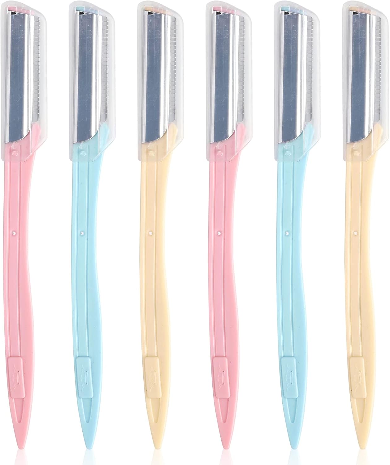 6 Eyebrow Razor for Women, Eyebrow Shaver with Cover Multipurpose