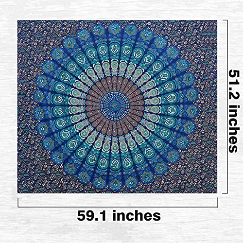 Instruban Mandala Tapestry Wall Hanging Tapestry For Bedroom Sanctum Decor -51.2X59.1 Inches #TOP5