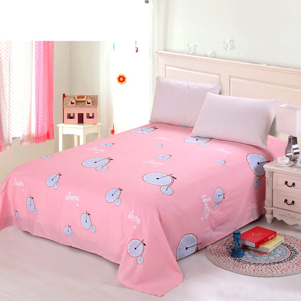 Coton sergé lin imprimé J 200x230cm drap thermorégulateur pour literie double