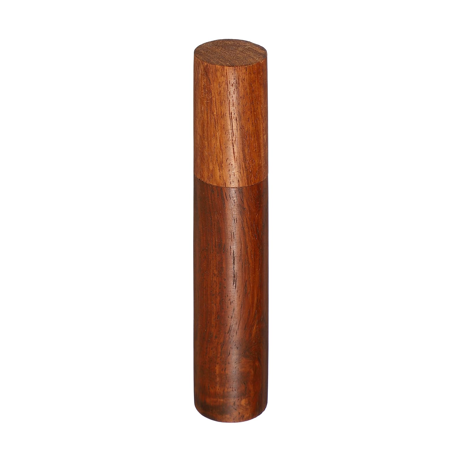 sourcing map Wood Incense Holder Tube with Sealed Lid, Vintage Rosewood Incense Stick Storage Container 12.5 x 2.4 cm Compact Portable for Home Decor Meditation Aromatherapy