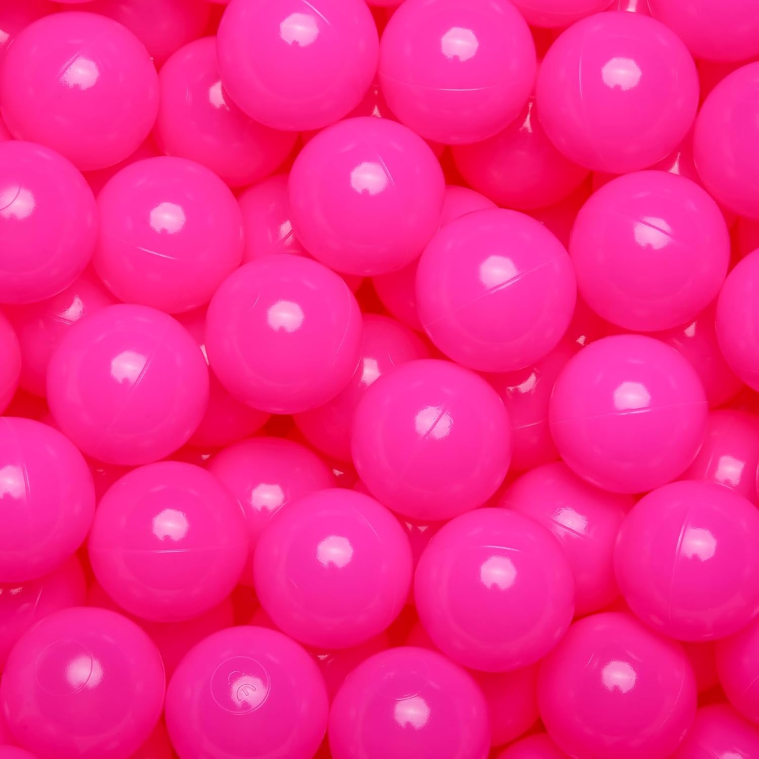 Realhaha Pit Balls for Toddlers, BPA Free Plastic Balls for Babies for Boys Girls Play Pin Kid Bounce House, 100 Pieces, 2.2 2.36 2.75 Inch
