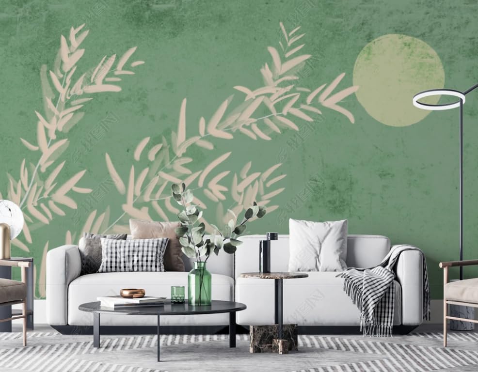 Papier peint intissé haut de gamme style minimaliste grand format décoratif pour restaurant