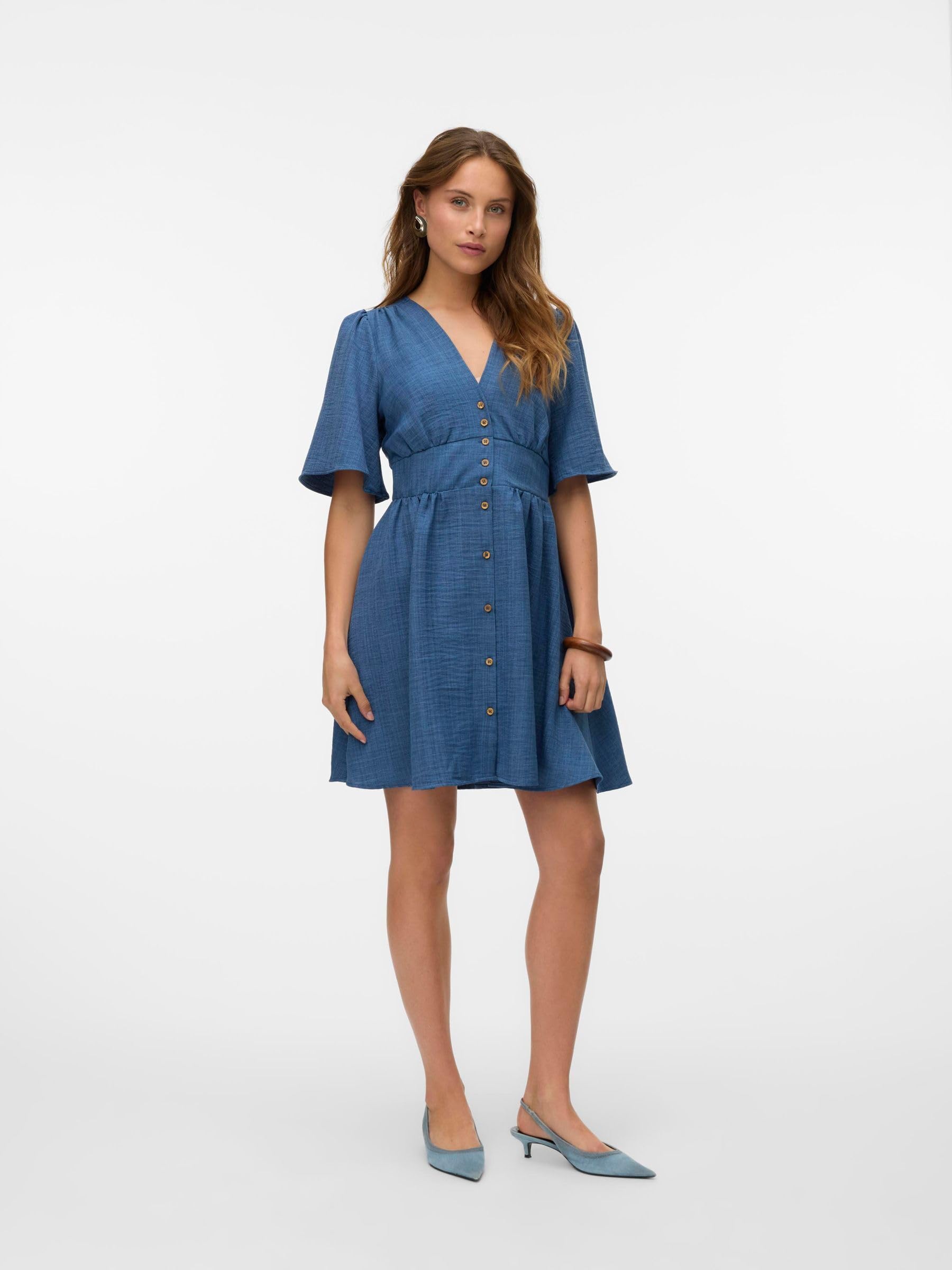 VERO MODA Female Kleid VMMELANEY Kurzes Kleid