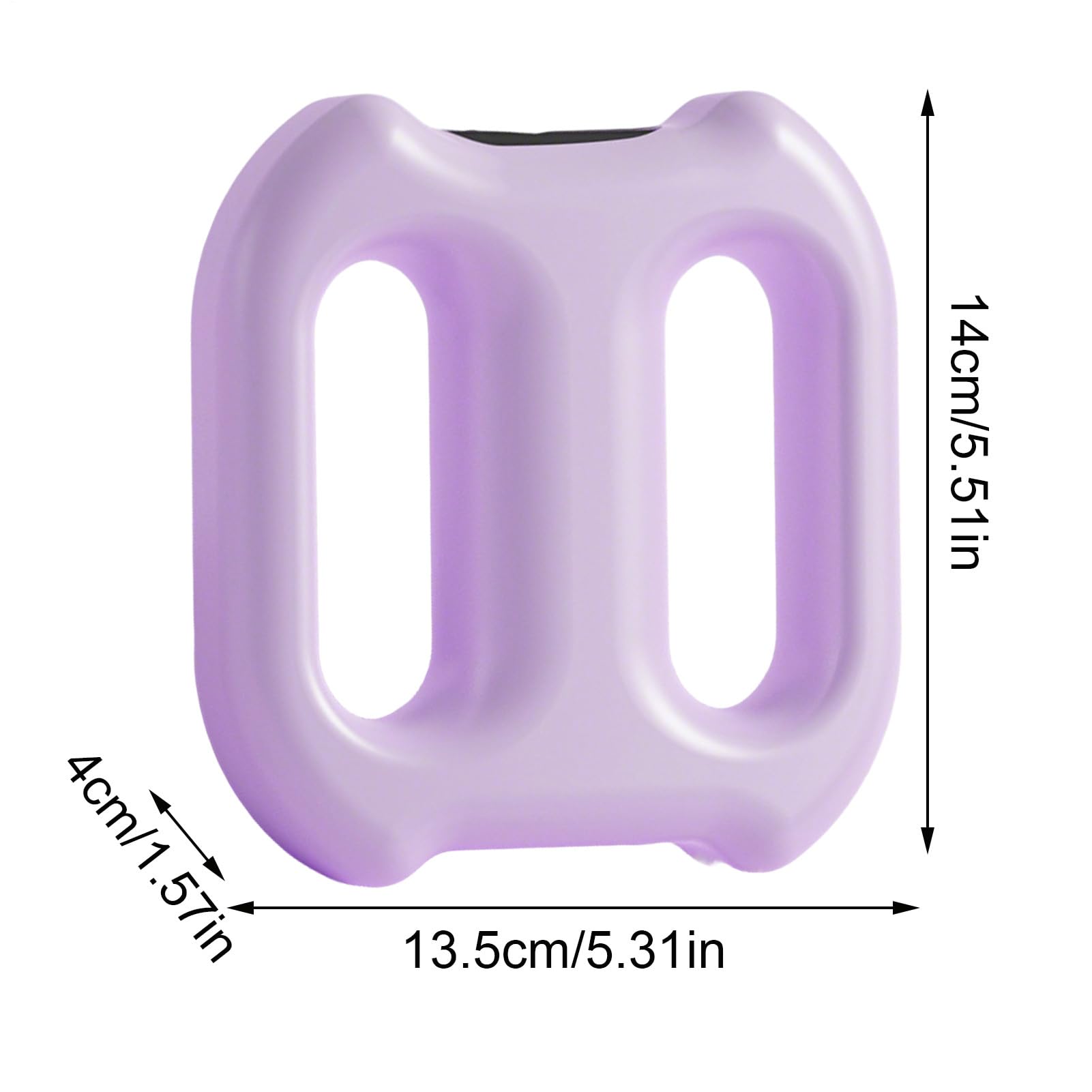 Massage Ring, Fascia Roller, 5 Speed Deep Tissue Release Tool with Cordless Design and Belt, Muscle Relaxation Massager 5.51x5.31x1.57 Inches for Legs Thighs Belly, Runners Athletes Gym Recovery