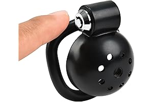 Male Chastity Device Tease Locked Cock Cage Penis Exercise for Men