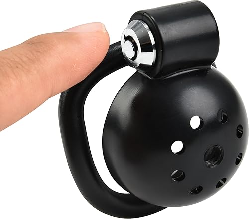 Dispositivo de castidad masculina se burlan de la jaula de la polla cerrada Ejercicio del pene para los hombres