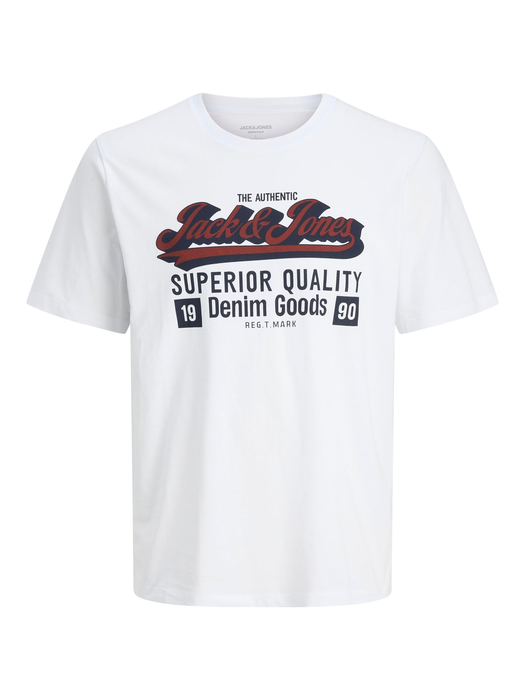 JACK & JONES Male T-Shirt Plus Size Logo T-Shirt