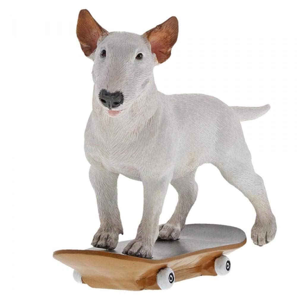 Enesco Skateboard (Jimmy The Bull) Dog Figurine